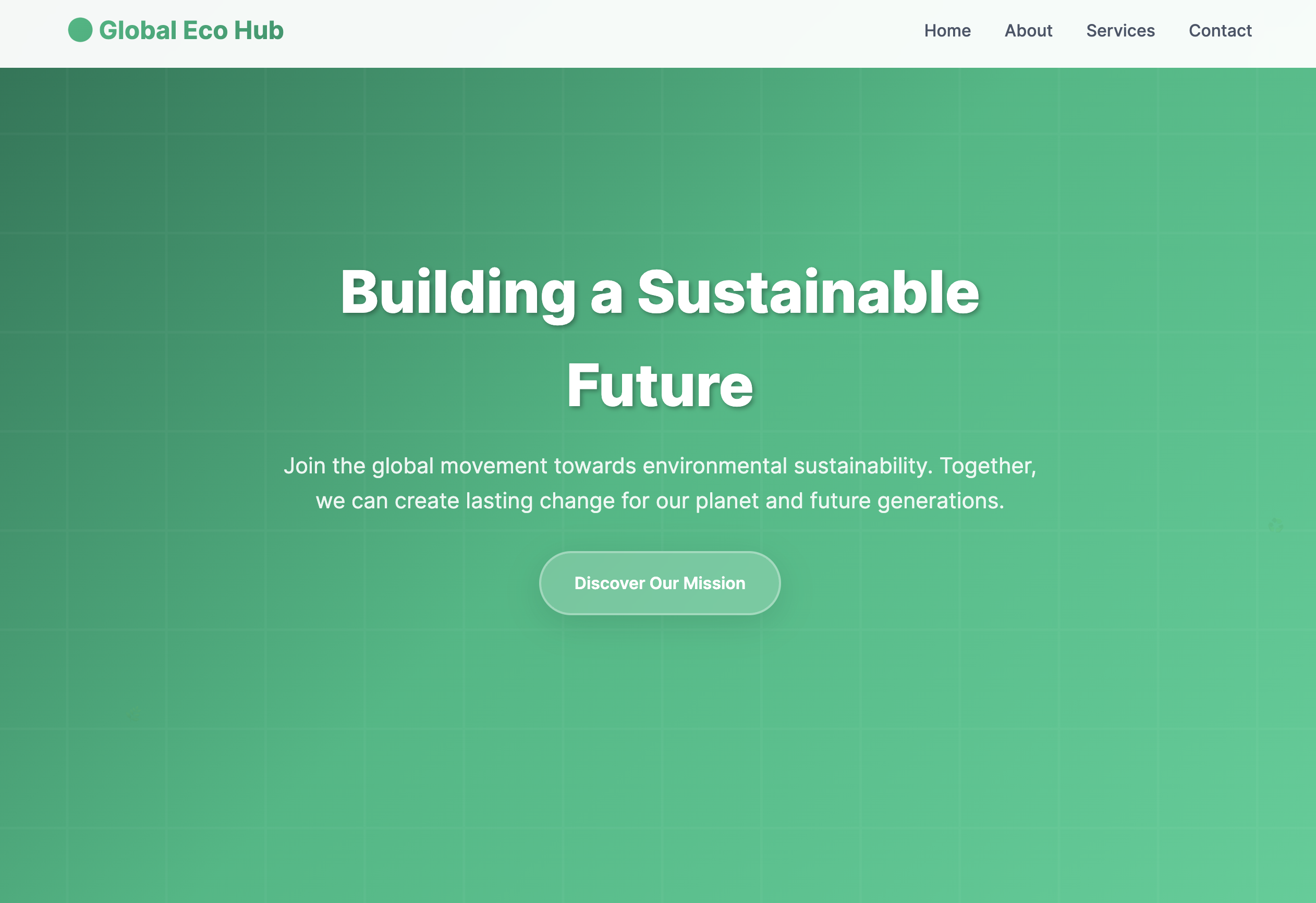 Global Eco Hub - Sustainability Solutions